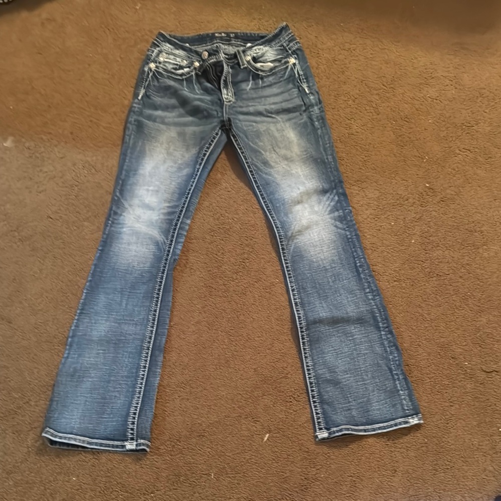 Miss Me Blue Flare Jeans